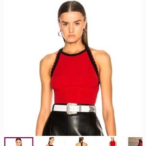 Women's Rag & Bone Red Halter Top